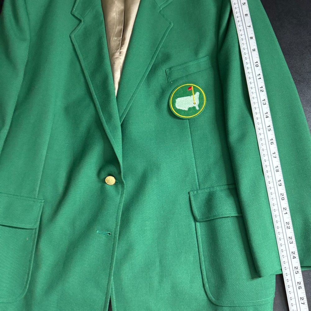Lady Harwick Masters Womens‎ Jacket Blazer Sport Coat 24 Replica Green Augusta - Picture 6 of 12